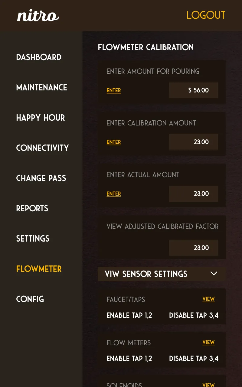 Nitro Vending Kiosk — screen 2 of 5