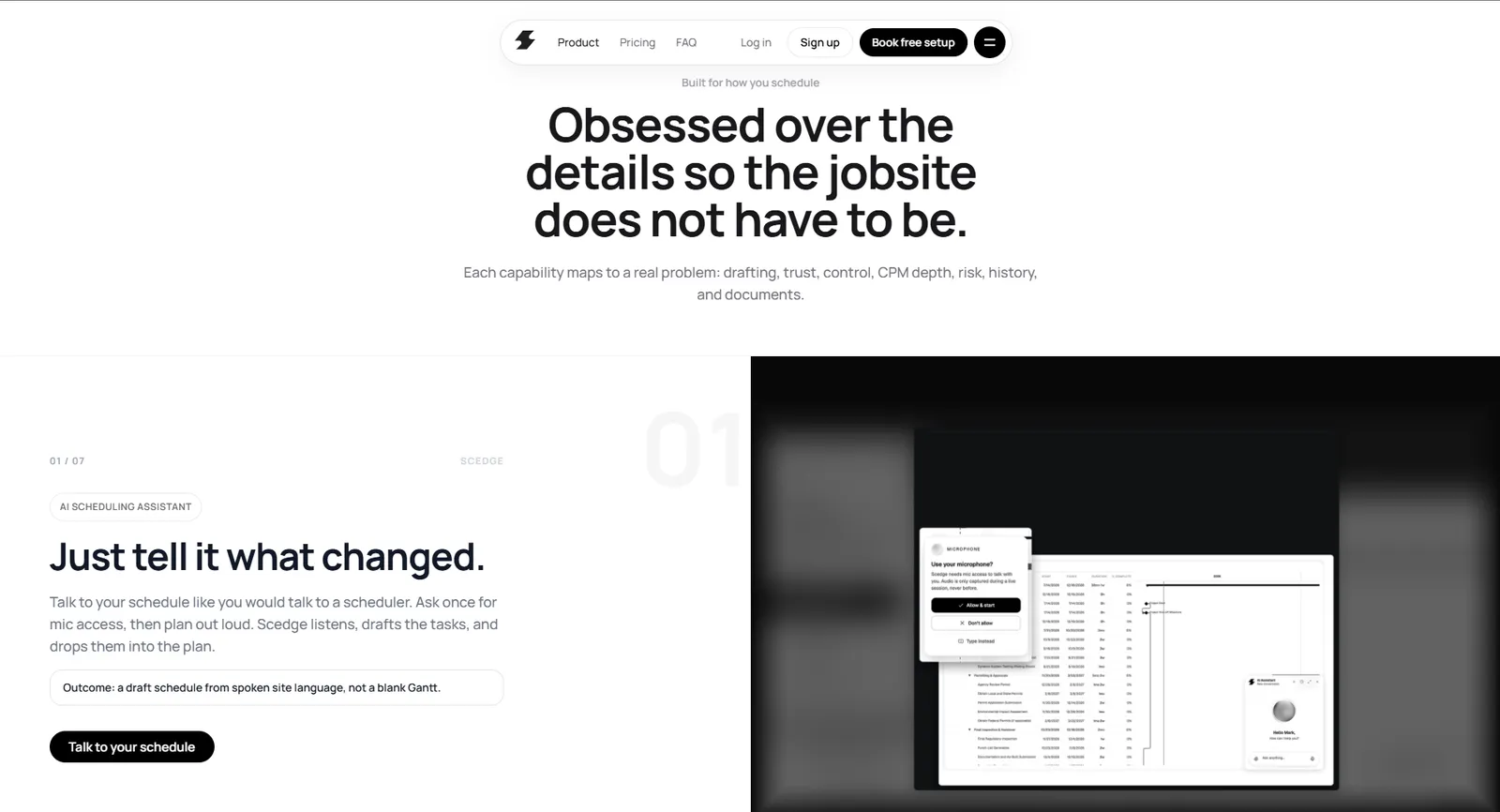 Scedge Landing Page — screen 4 of 10