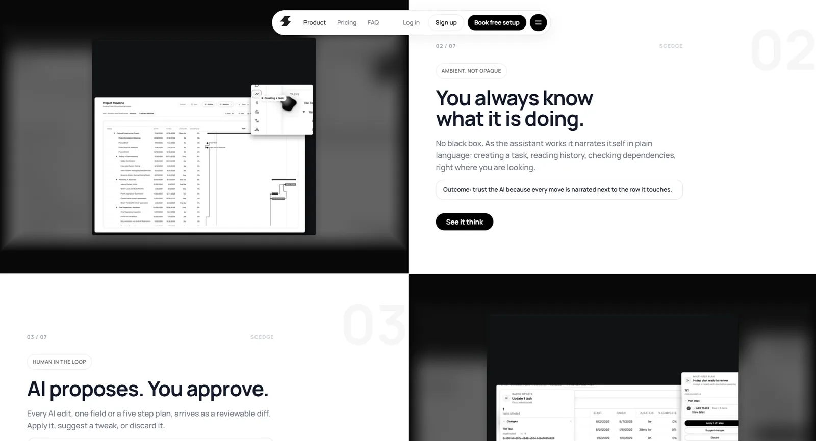 Scedge Landing Page — screen 5 of 10