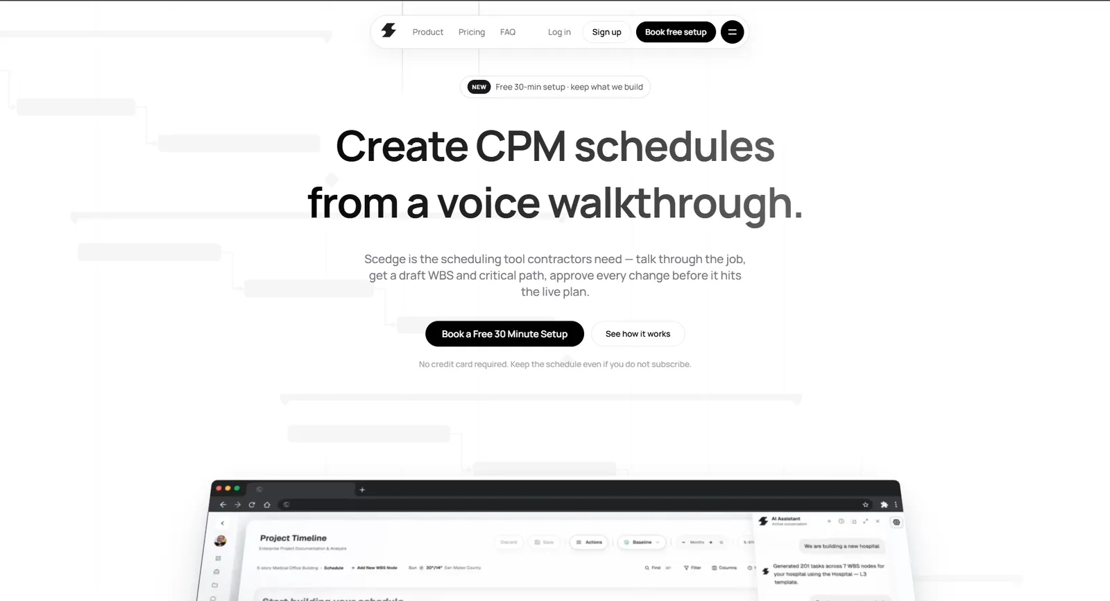 Scedge System — screen 1 of 9